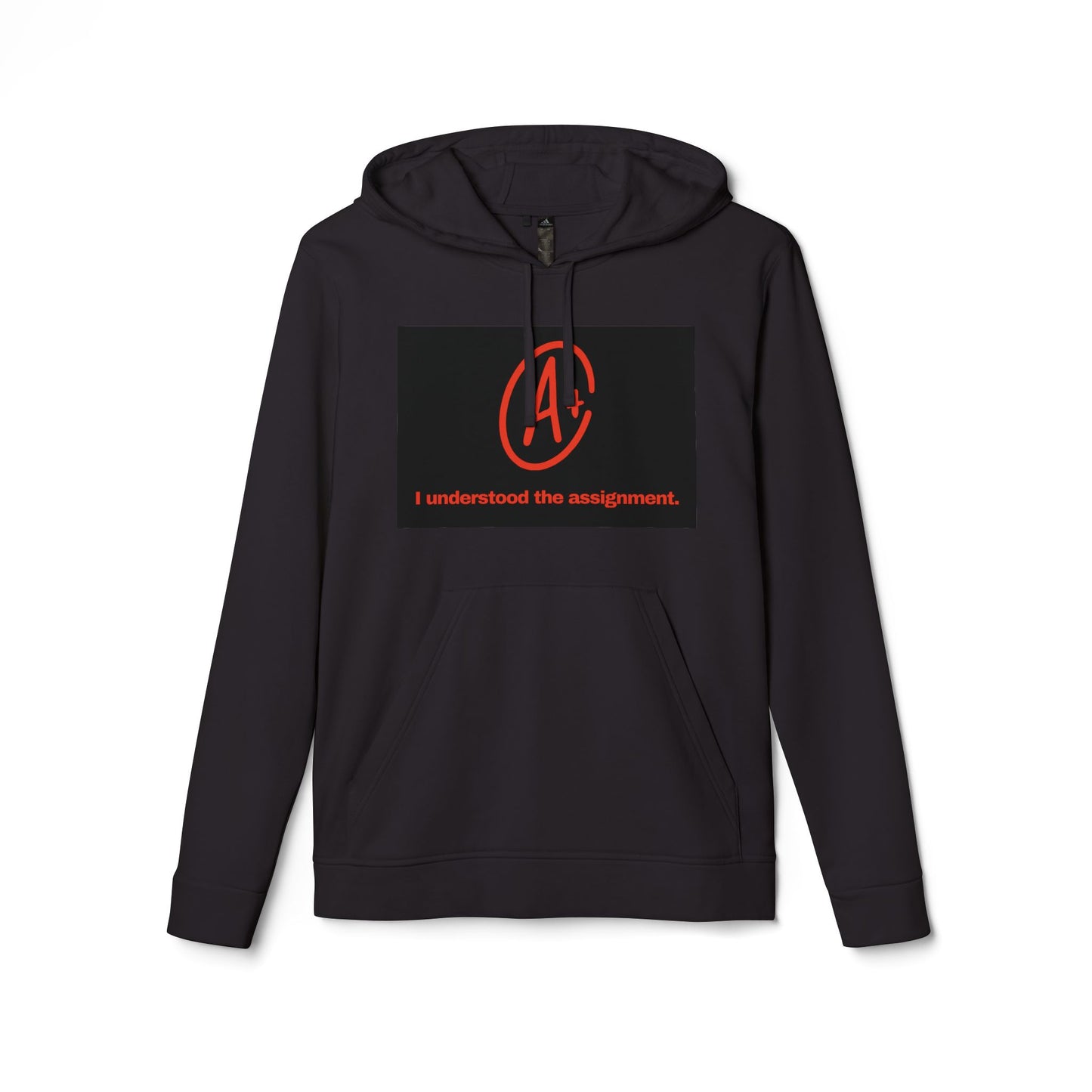adidas® Personalized Unisex Fleece Hoodie by Gravitee | I UNDERSTOOD THE ASSISGNMENT