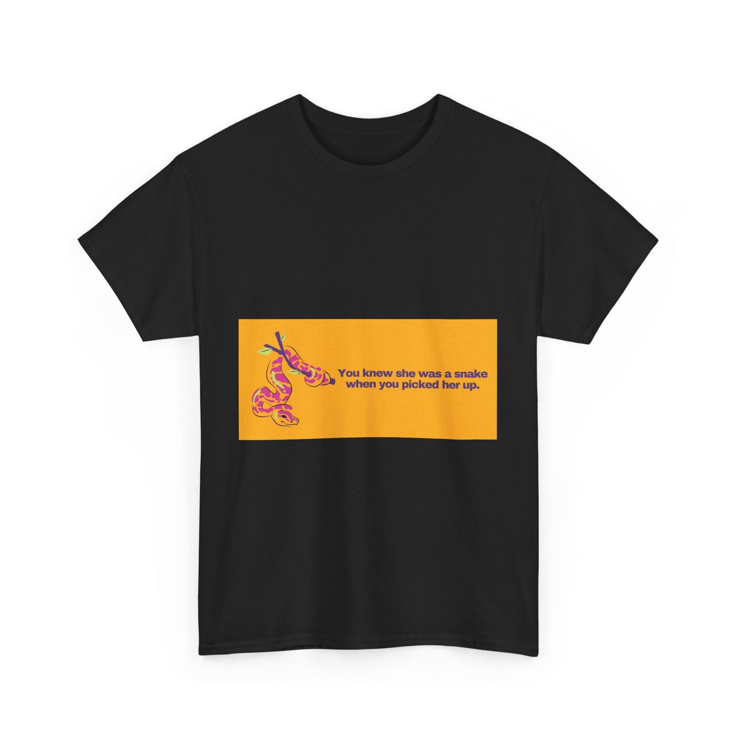 Gravitee Snarky Tee | You knew he was a snake when you picked him up