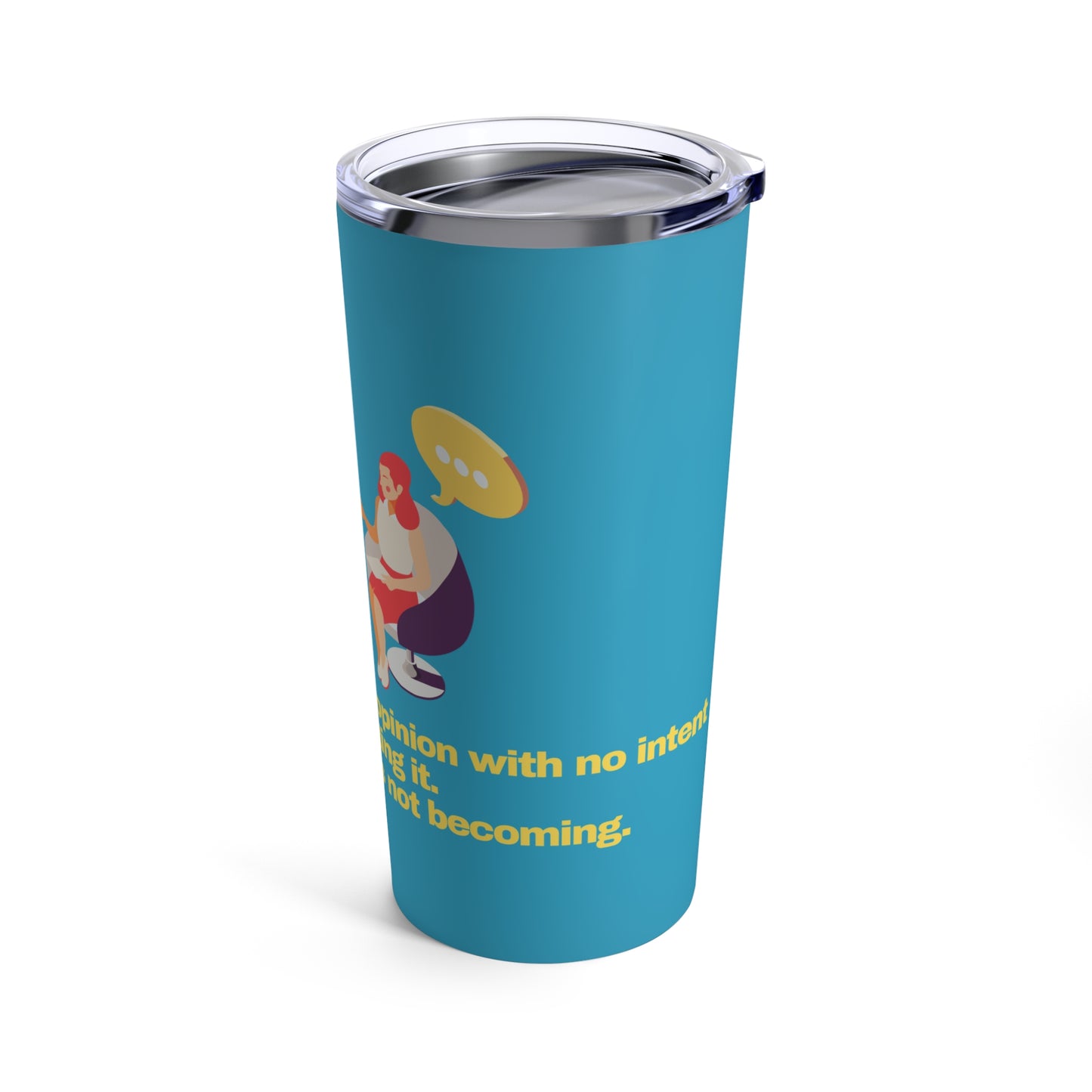 GRAVITEE 20 oz Tumbler | Being an askhole is not becoming