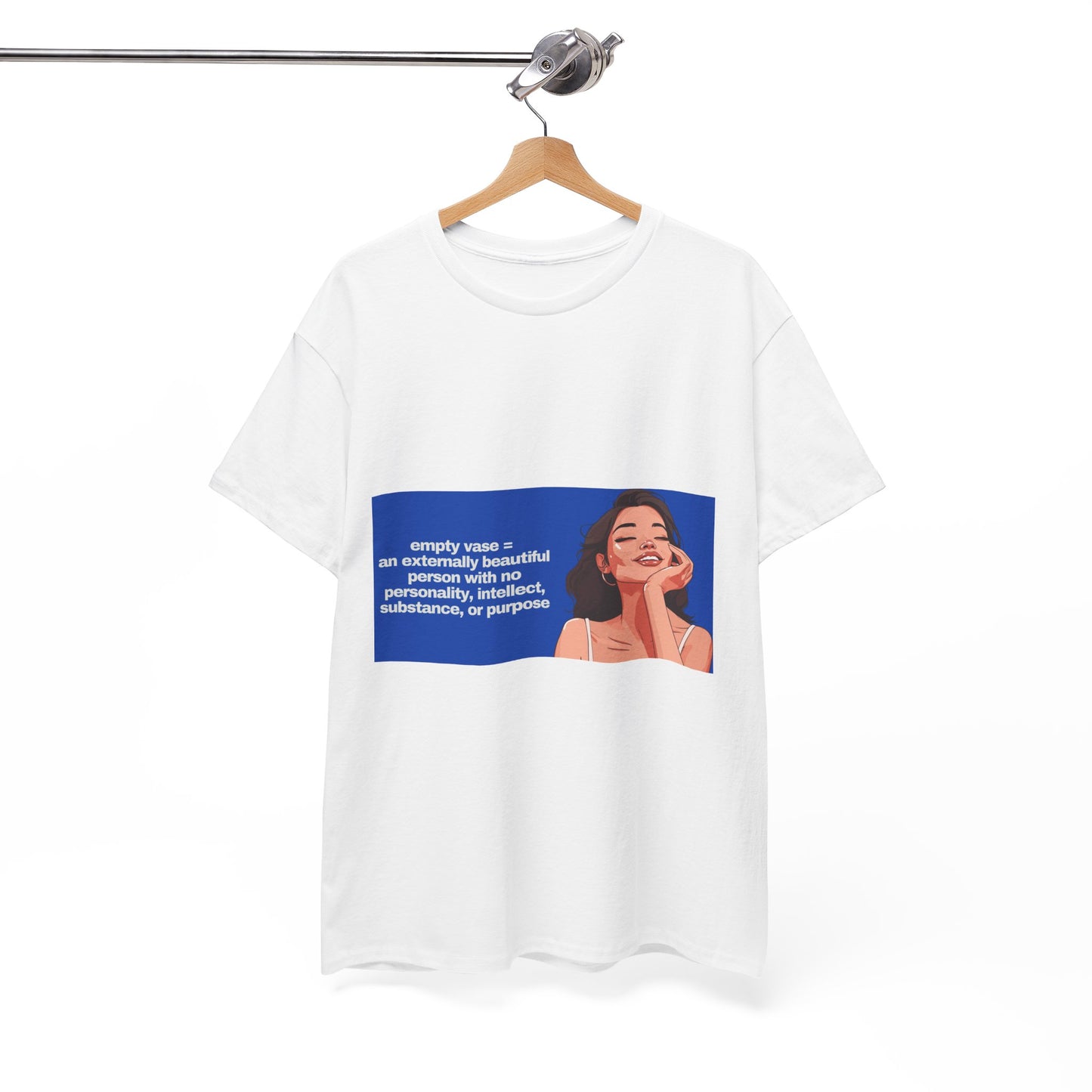 Gravitee 100% Cotton Graphic Adult T-Shirt | EMPTY VASE
