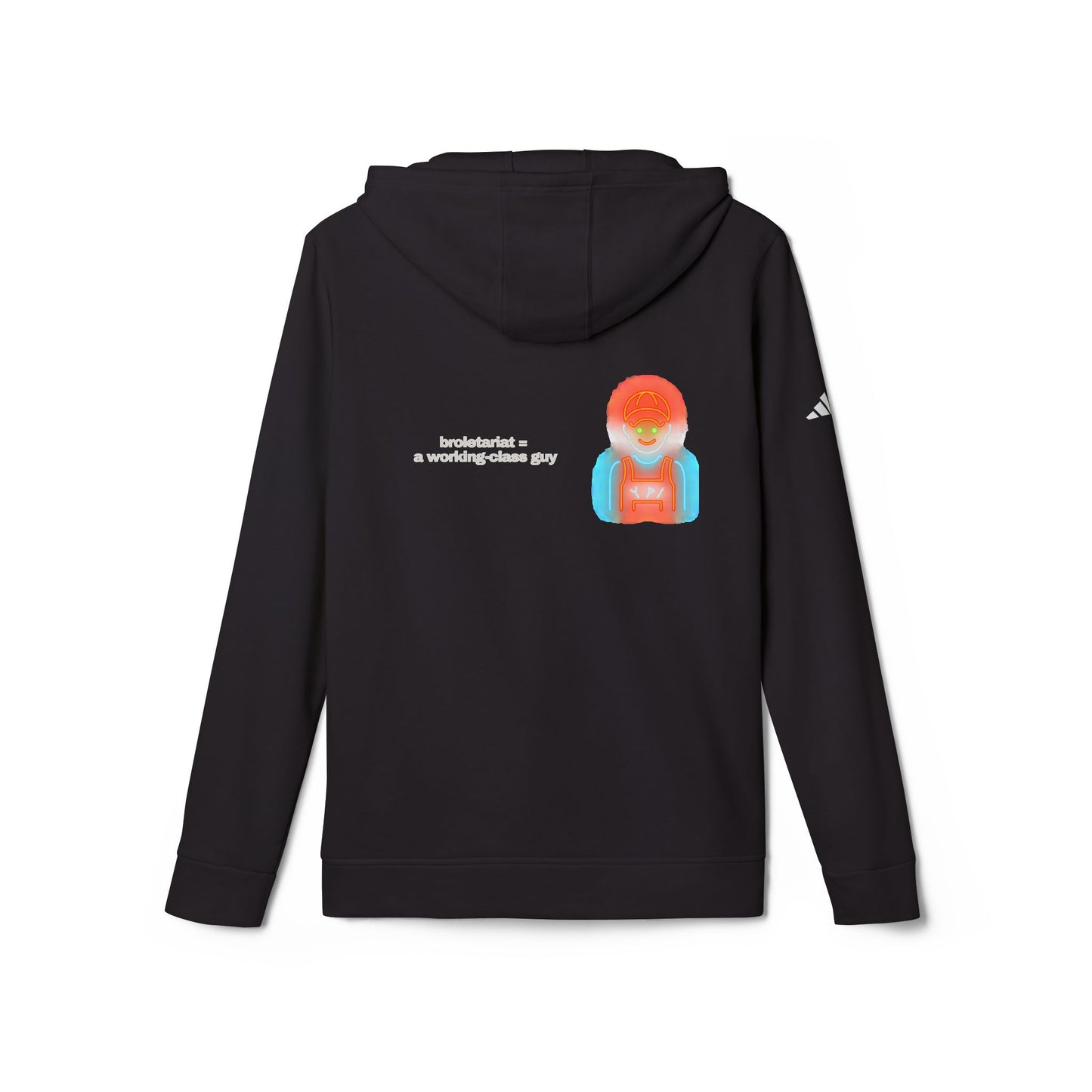 adidas® Personalized Unisex Fleece Hoodie by Gravitee | BROLETARIAT