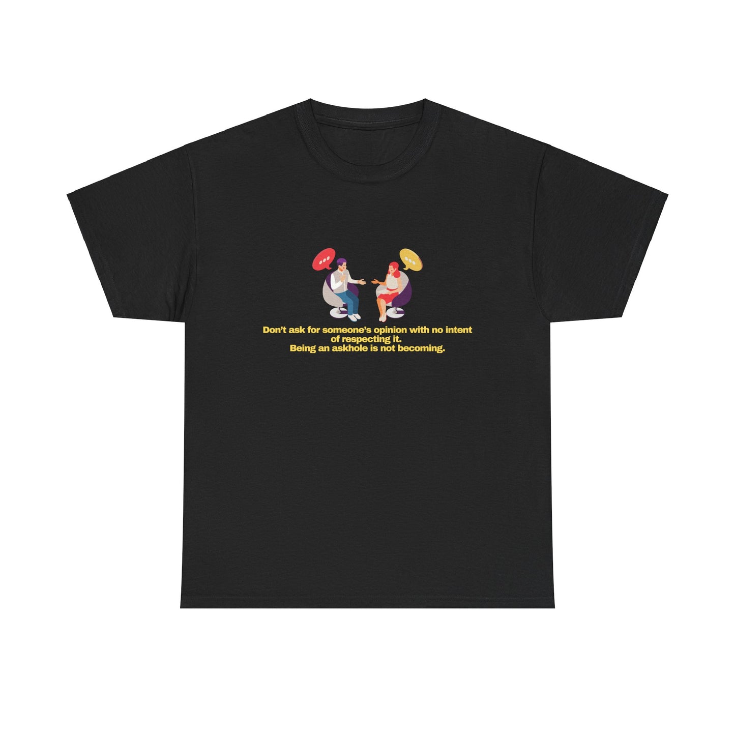 Gravitee 100% Cotton Graphic Adult T-Shirt | BEING AN ASKHOLE...