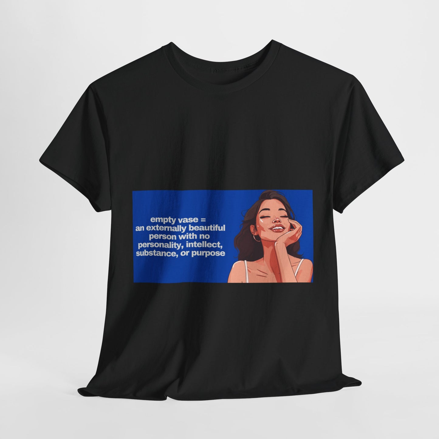 Gravitee 100% Cotton Graphic Adult T-Shirt | EMPTY VASE