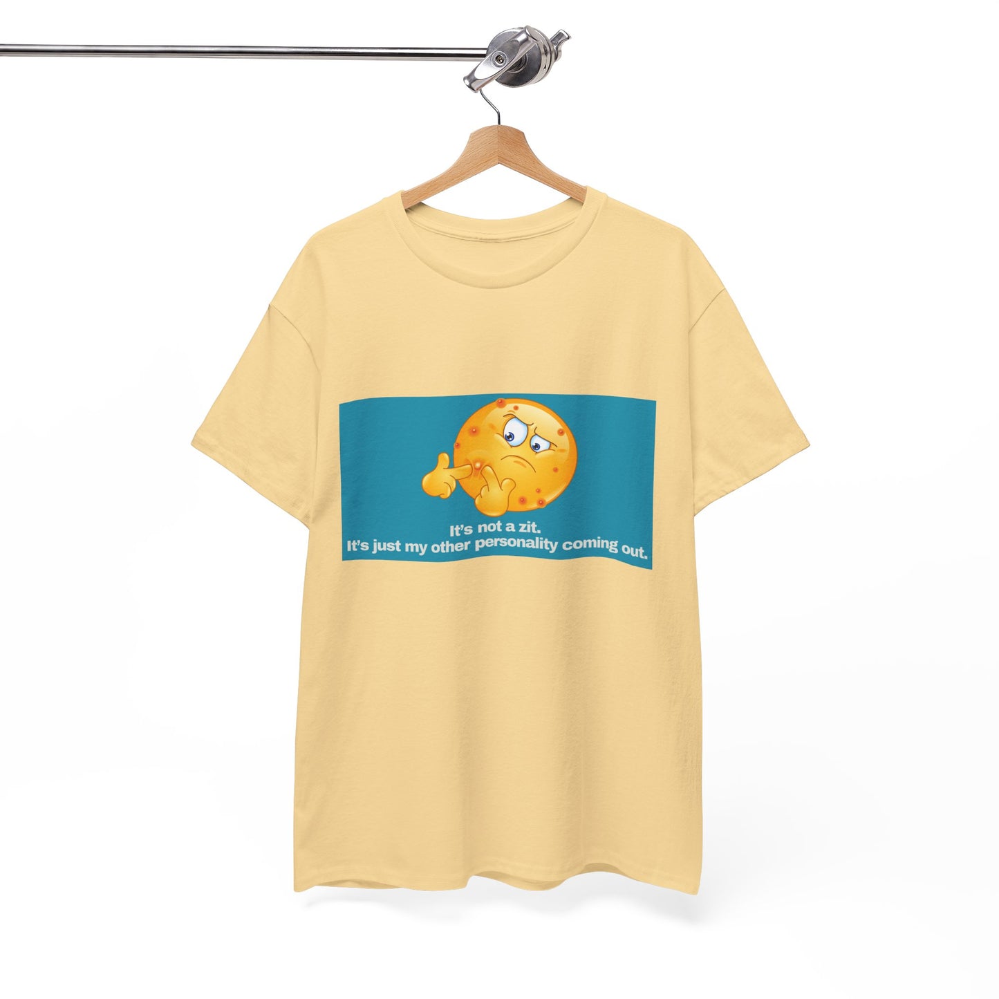 Gravitee 100% Cotton Graphic Adult T-Shirt | IIT'S NOT A ZIT