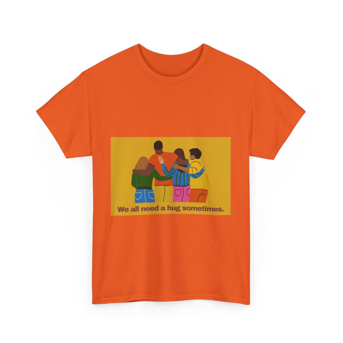 Gravitee 100% Cotton Graphic Adult T-Shirt | HUG IT OUT