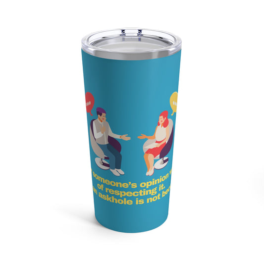 GRAVITEE 20 oz Tumbler | Being an askhole is not becoming