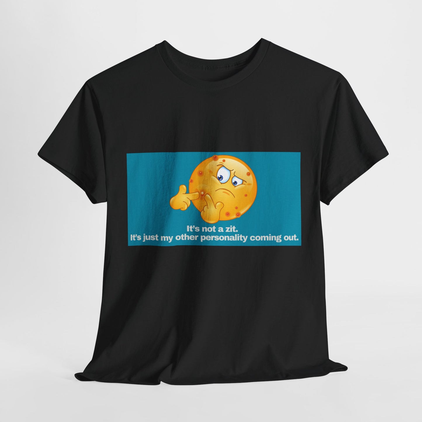 Gravitee 100% Cotton Graphic Adult T-Shirt | IIT'S NOT A ZIT