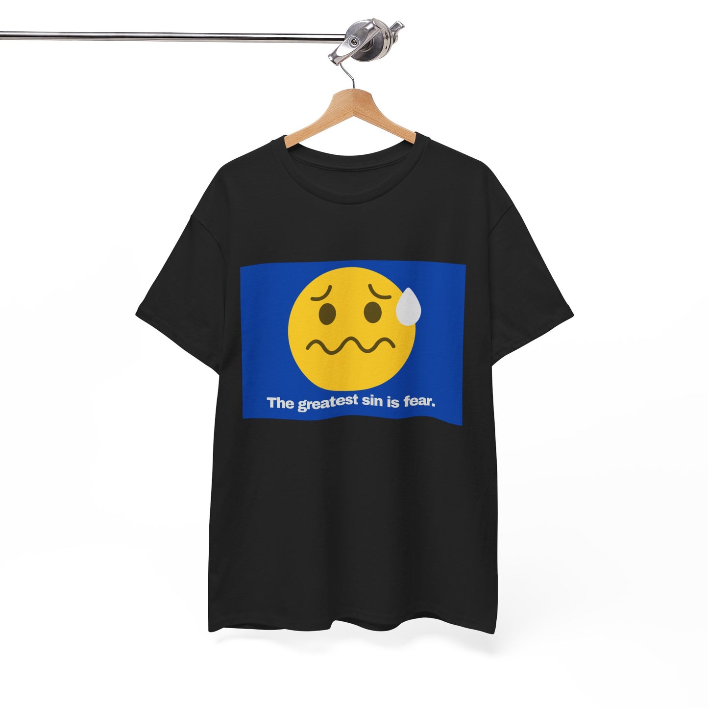 Gravitee 100% Cotton Graphic Adult T-Shirt | FEAR IS THE GREATEST SIN
