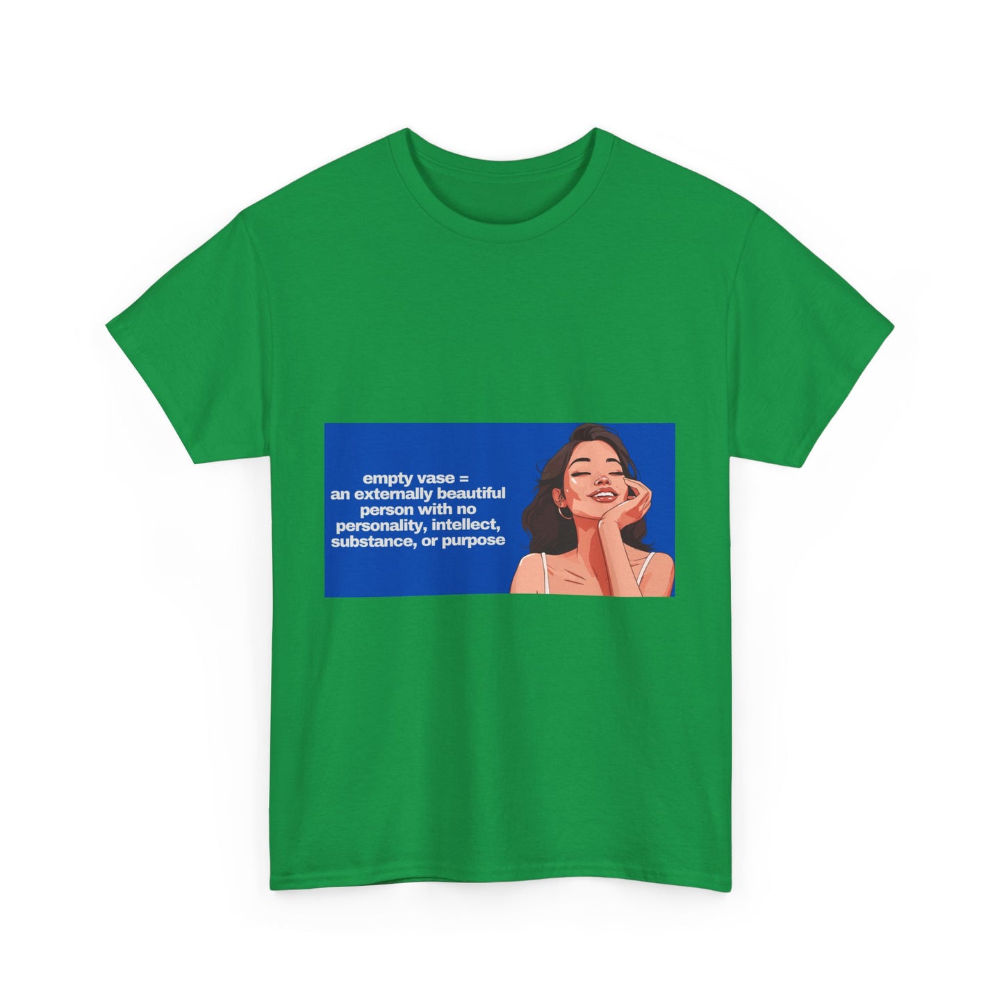 Gravitee 100% Cotton Graphic Adult T-Shirt | EMPTY VASE