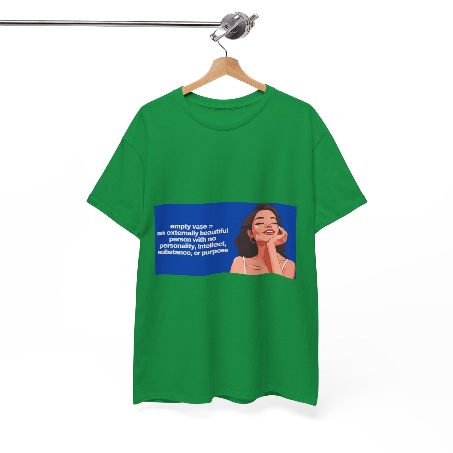 Gravitee 100% Cotton Graphic Adult T-Shirt | EMPTY VASE