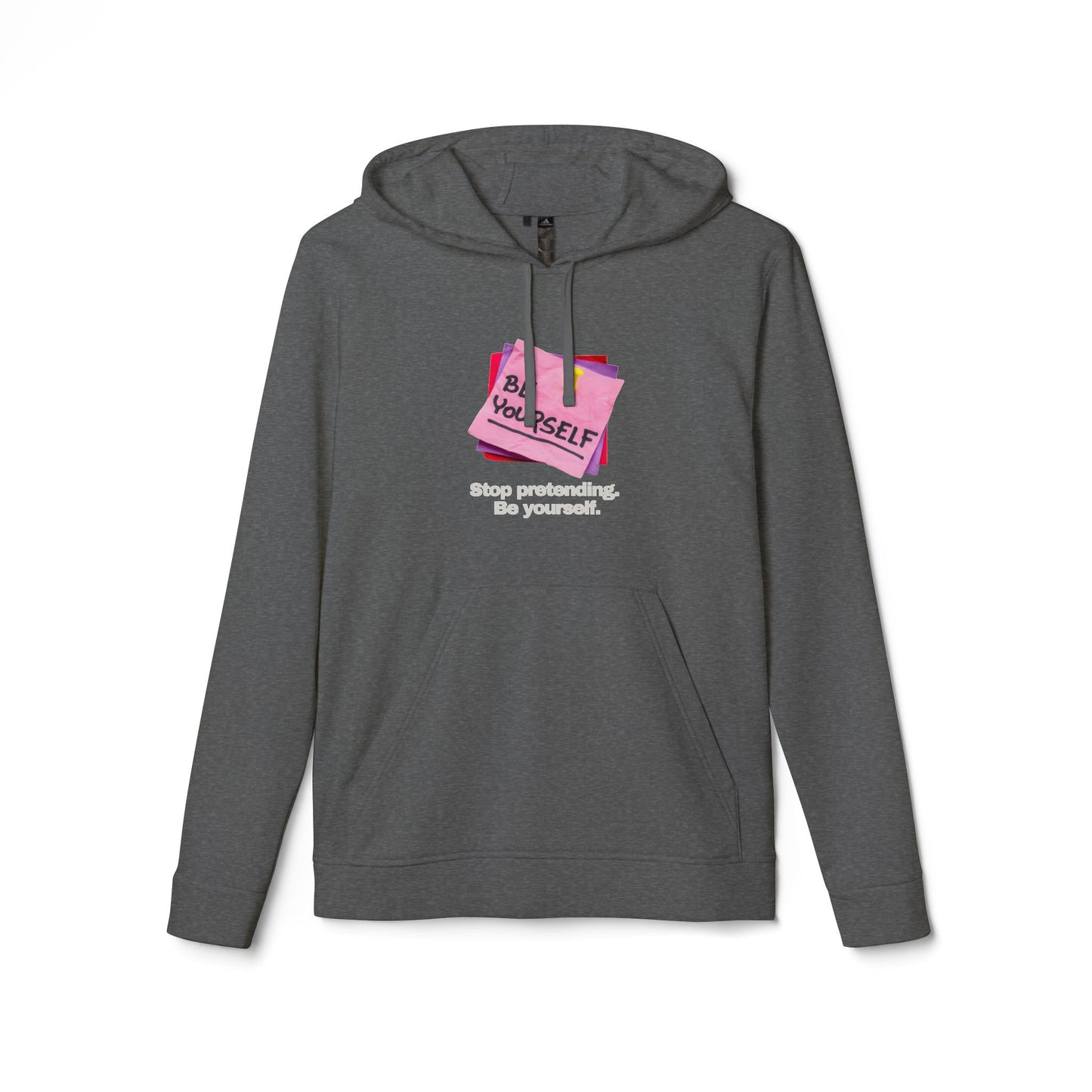 adidas® Personalized Unisex Fleece Hoodie by Gravitee | STOP PRETENDING