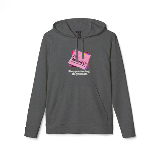 adidas® Personalized Unisex Fleece Hoodie by Gravitee | STOP PRETENDING