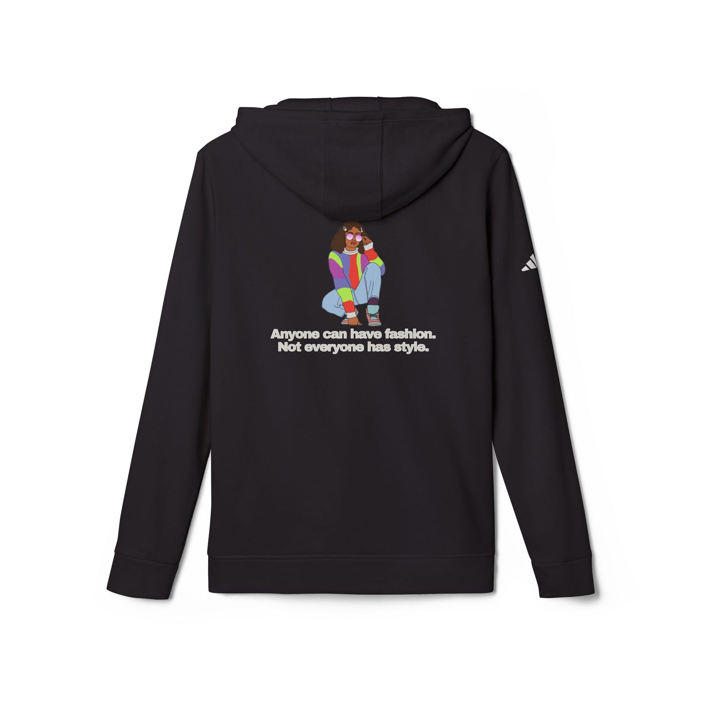 adidas® Personalized Unisex Fleece Hoodie by Gravitee | ANYBODY CAN HAVE FASHION