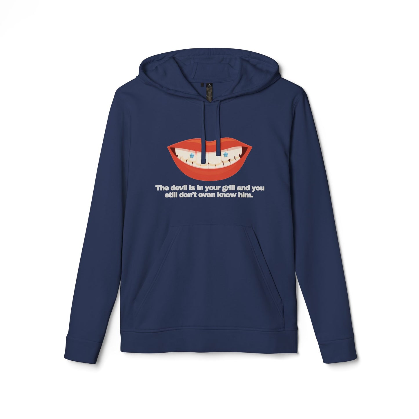 adidas® Personalized Unisex Fleece Hoodie by Gravitee | THE DEVIL IS IN YOUR GRILL