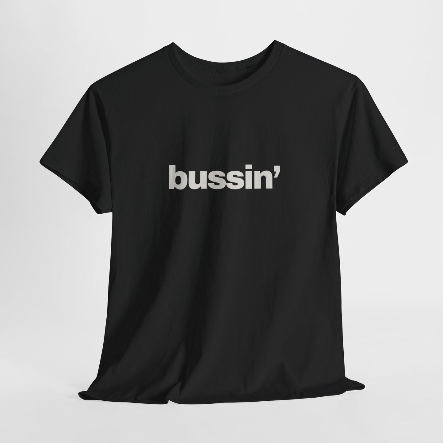 Gravitee 100% Cotton Graphic Adult T-Shirt | BUSSIN'