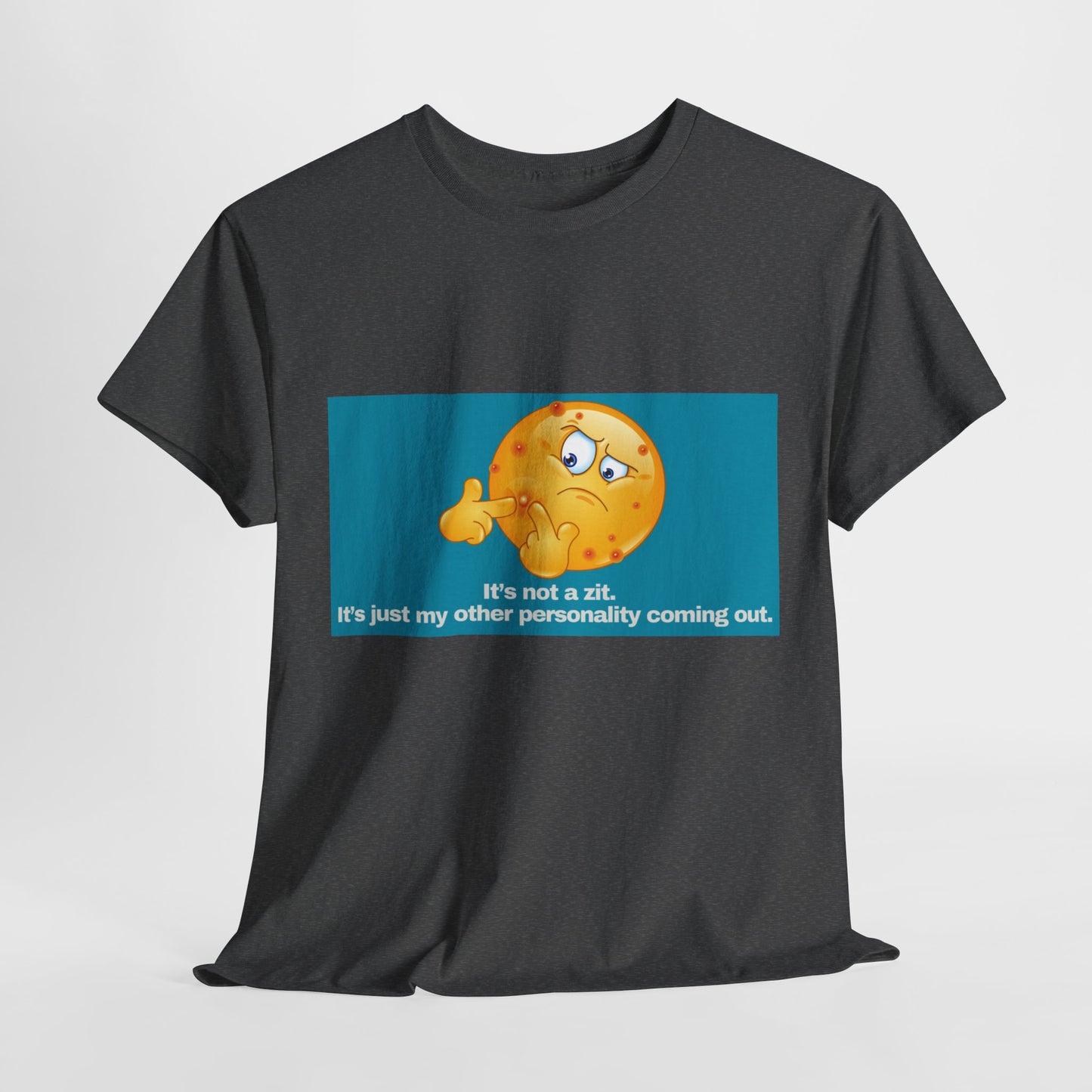 Gravitee 100% Cotton Graphic Adult T-Shirt | IIT'S NOT A ZIT