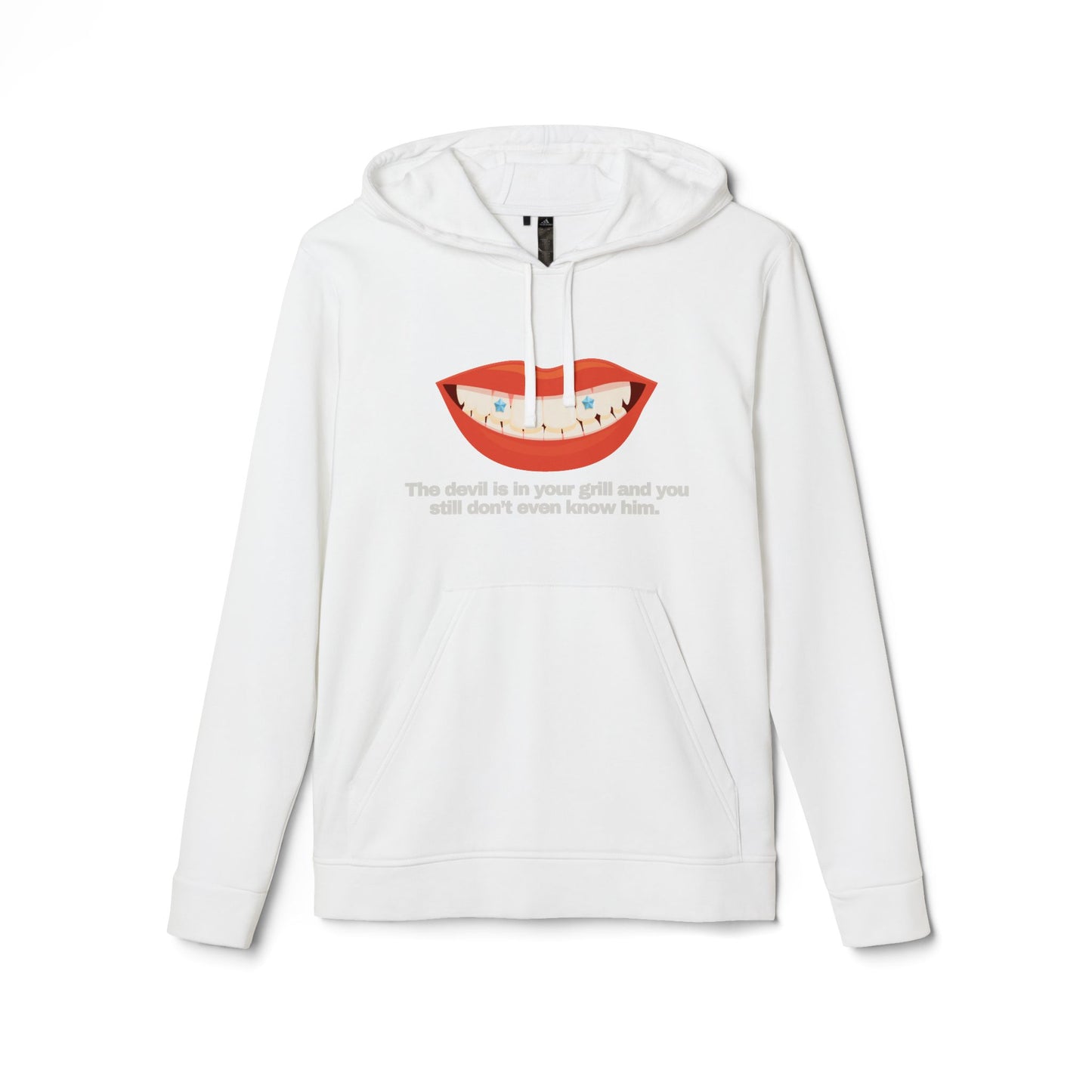 adidas® Personalized Unisex Fleece Hoodie by Gravitee | THE DEVIL IS IN YOUR GRILL