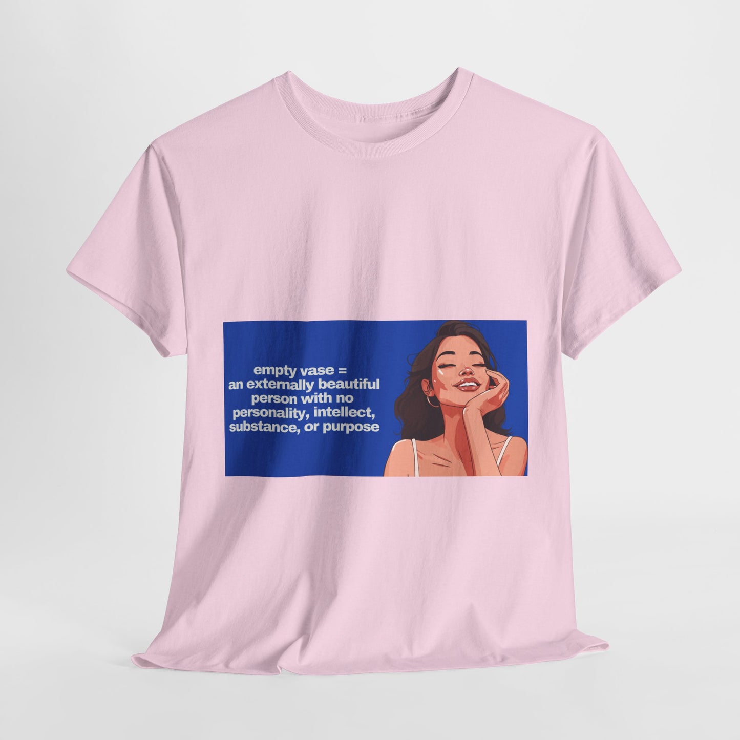 Gravitee 100% Cotton Graphic Adult T-Shirt | EMPTY VASE