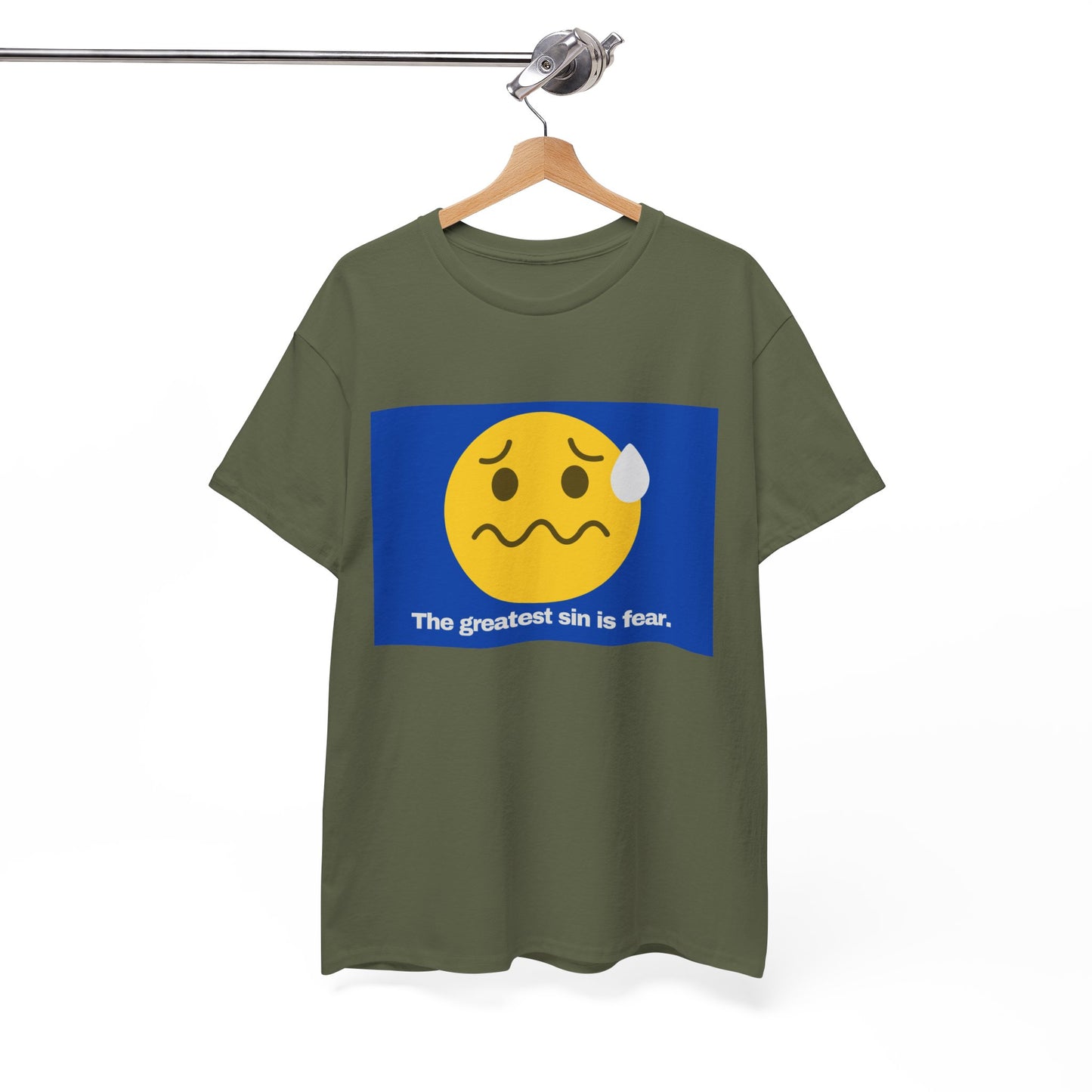 Gravitee 100% Cotton Graphic Adult T-Shirt | FEAR IS THE GREATEST SIN