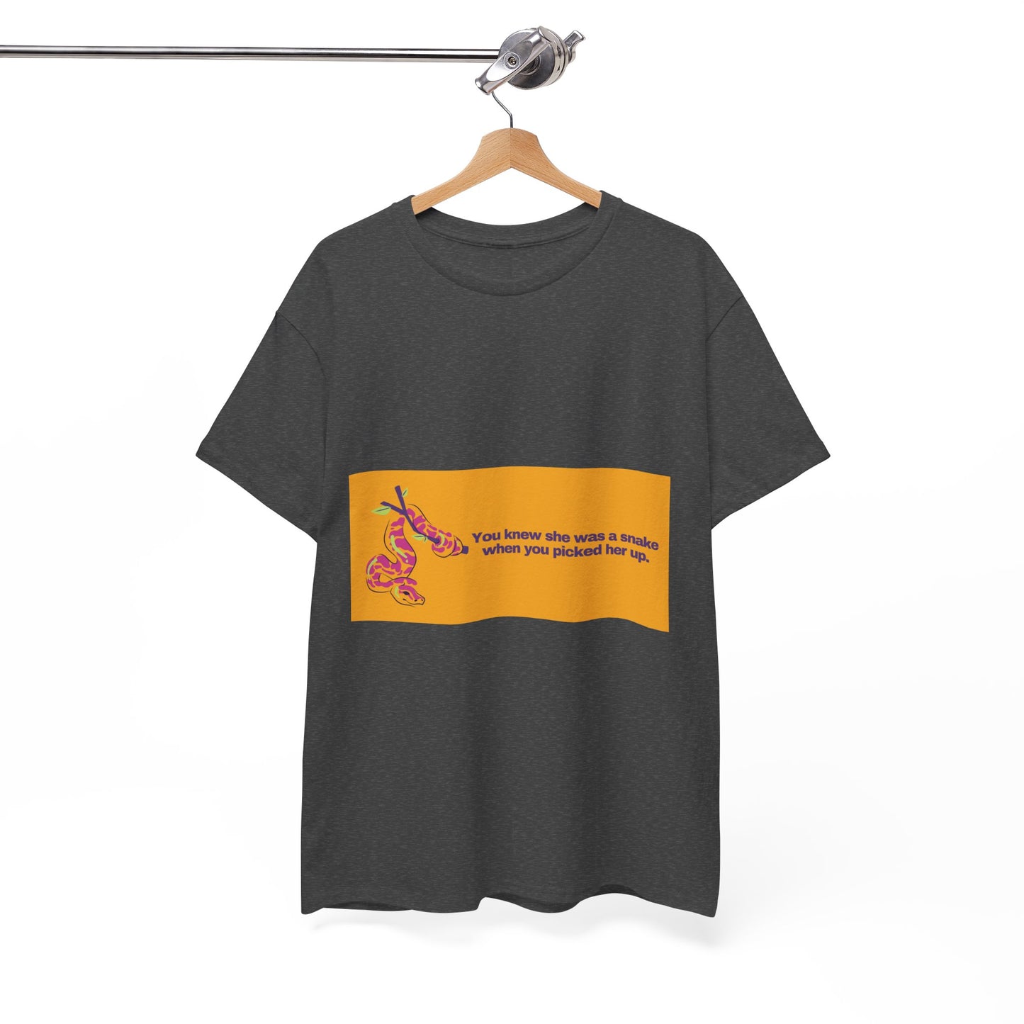 Gravitee Snarky Tee | You knew he was a snake when you picked him up