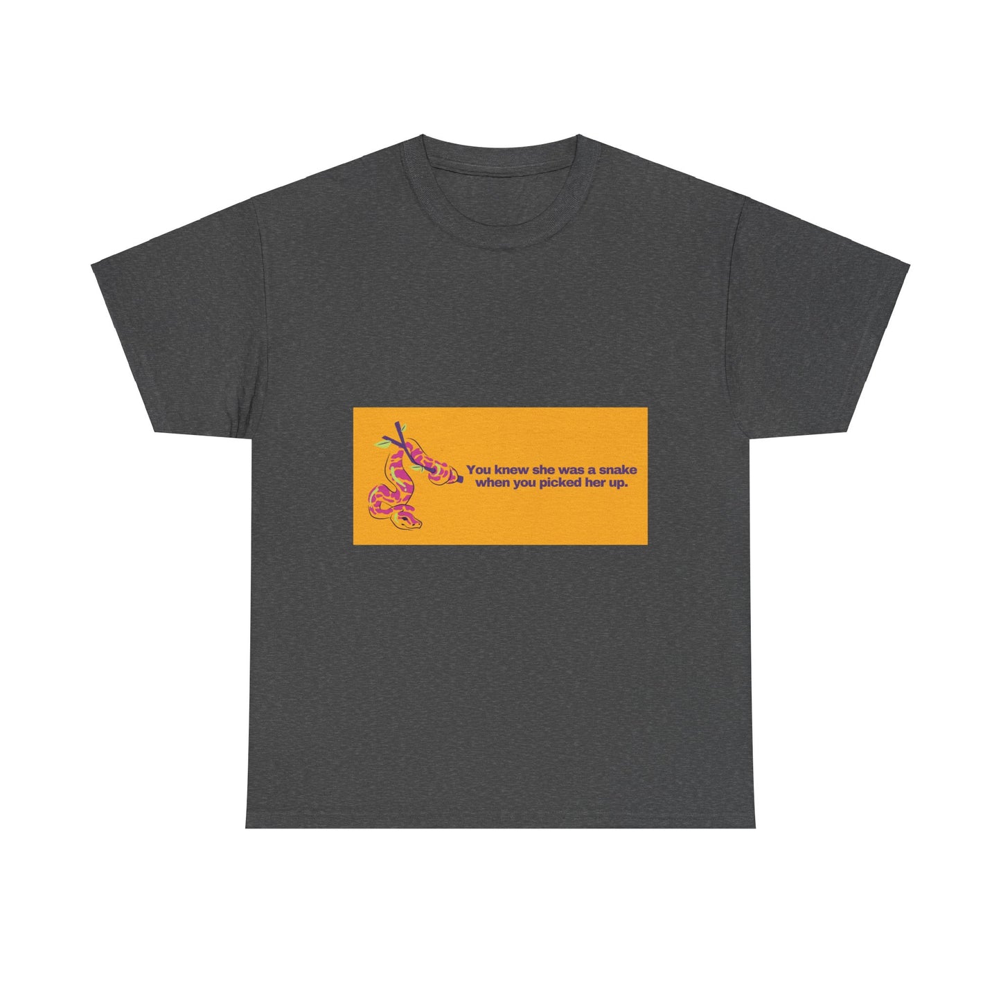 Gravitee Snarky Tee | You knew he was a snake when you picked him up