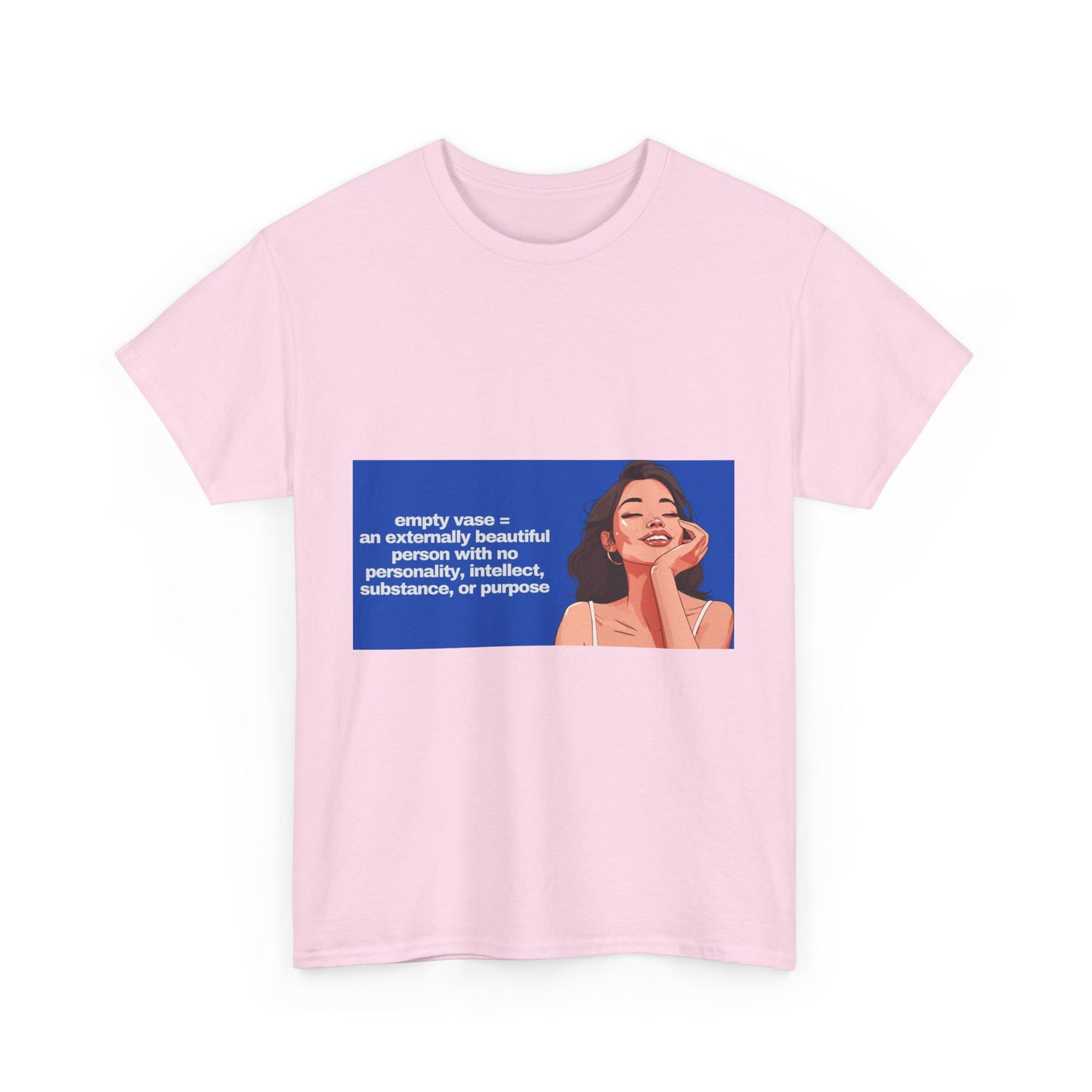 Gravitee 100% Cotton Graphic Adult T-Shirt | EMPTY VASE