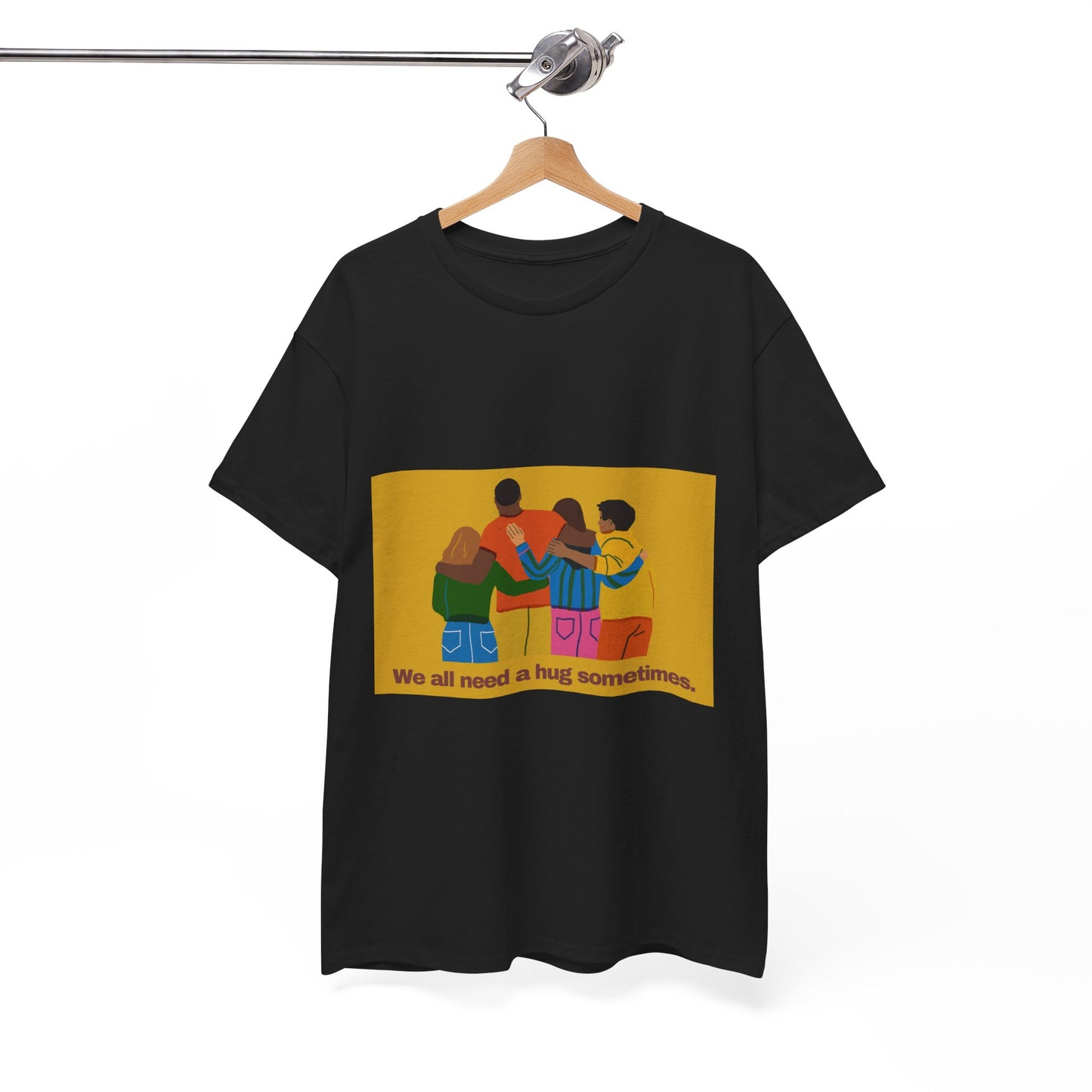 Gravitee 100% Cotton Graphic Adult T-Shirt | HUG IT OUT