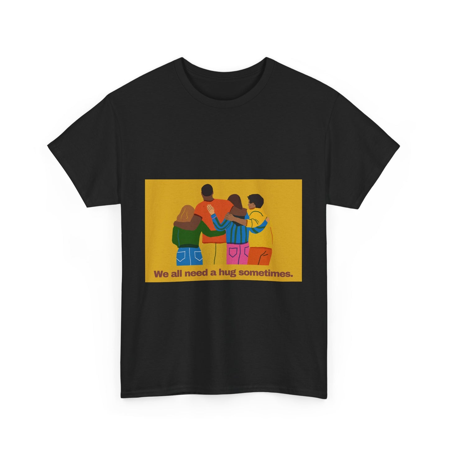 Gravitee 100% Cotton Graphic Adult T-Shirt | HUG IT OUT