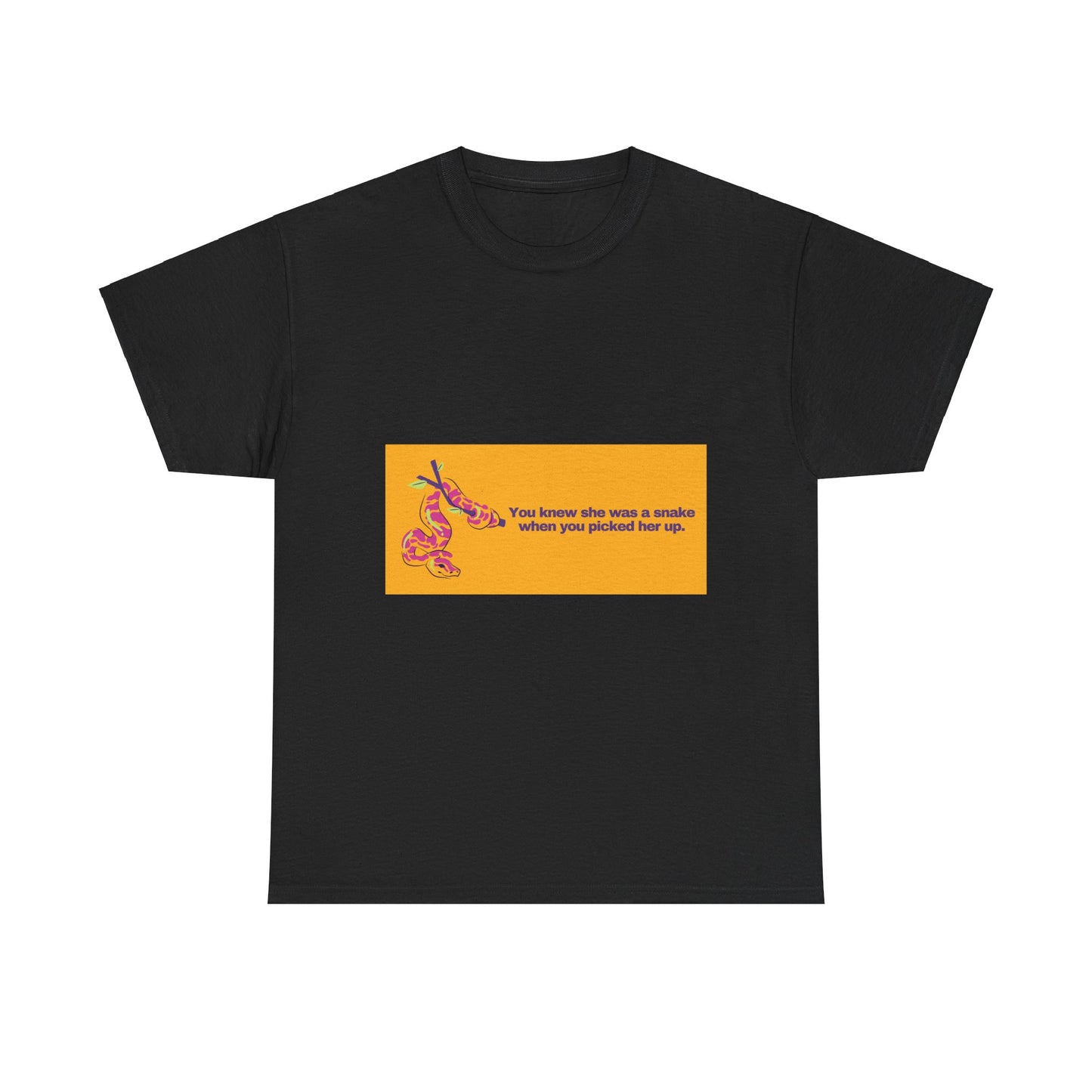 Gravitee Snarky Tee | You knew he was a snake when you picked him up