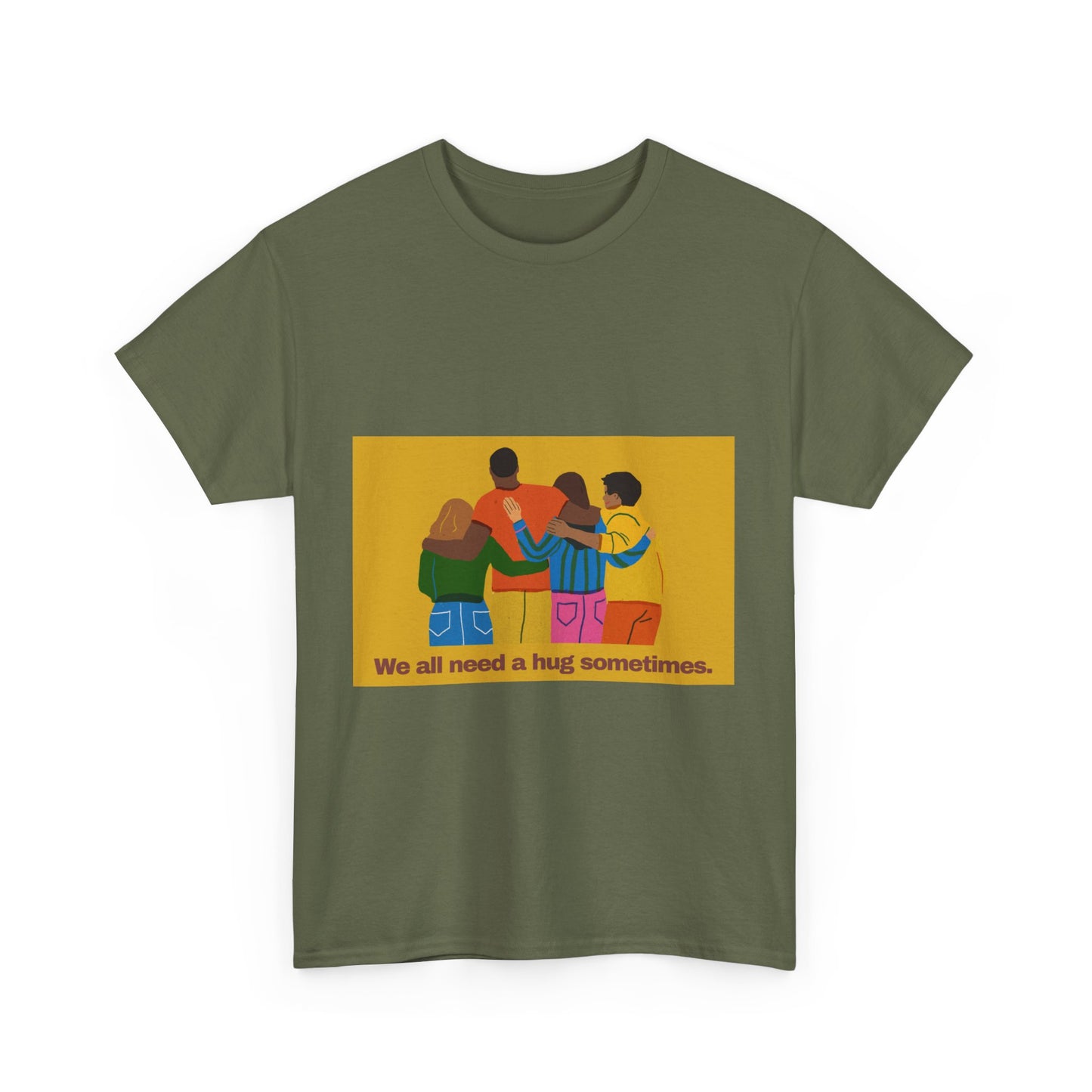 Gravitee 100% Cotton Graphic Adult T-Shirt | HUG IT OUT
