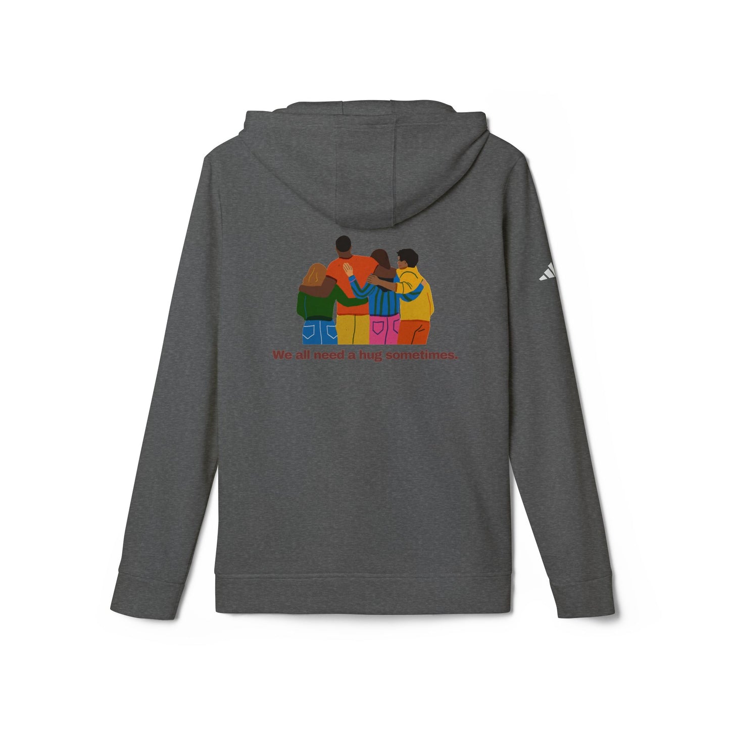 adidas® Personalized Unisex Fleece Hoodie by Gravitee | HUG IT OUT