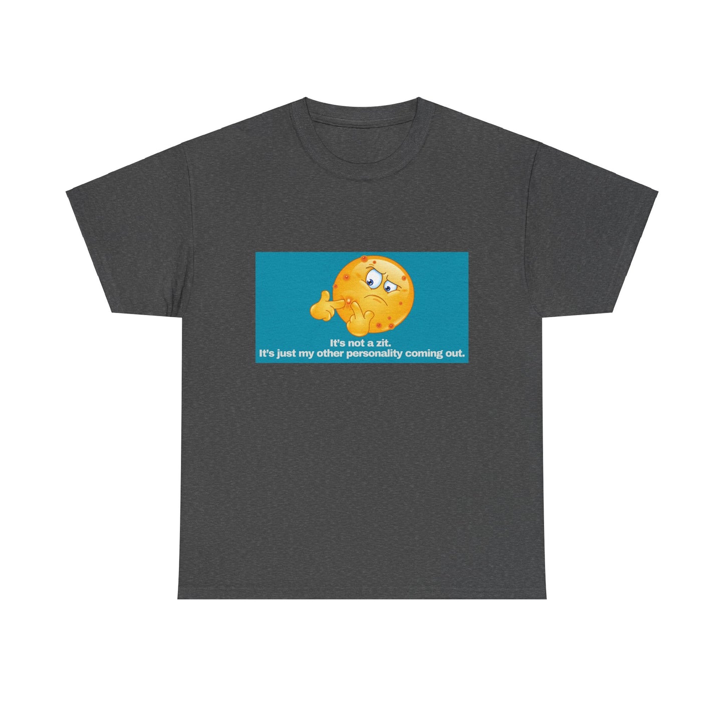 Gravitee 100% Cotton Graphic Adult T-Shirt | IIT'S NOT A ZIT