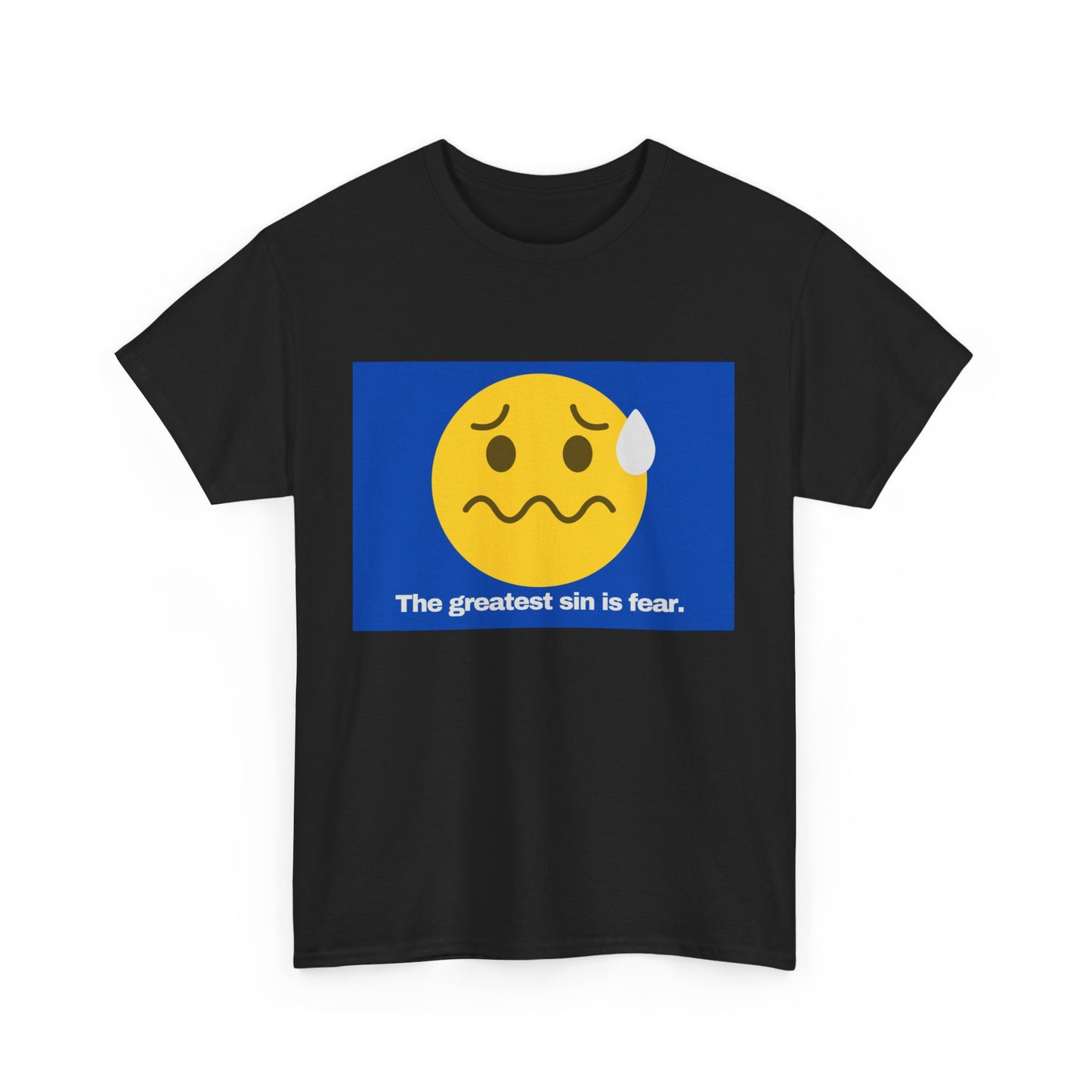Gravitee 100% Cotton Graphic Adult T-Shirt | FEAR IS THE GREATEST SIN