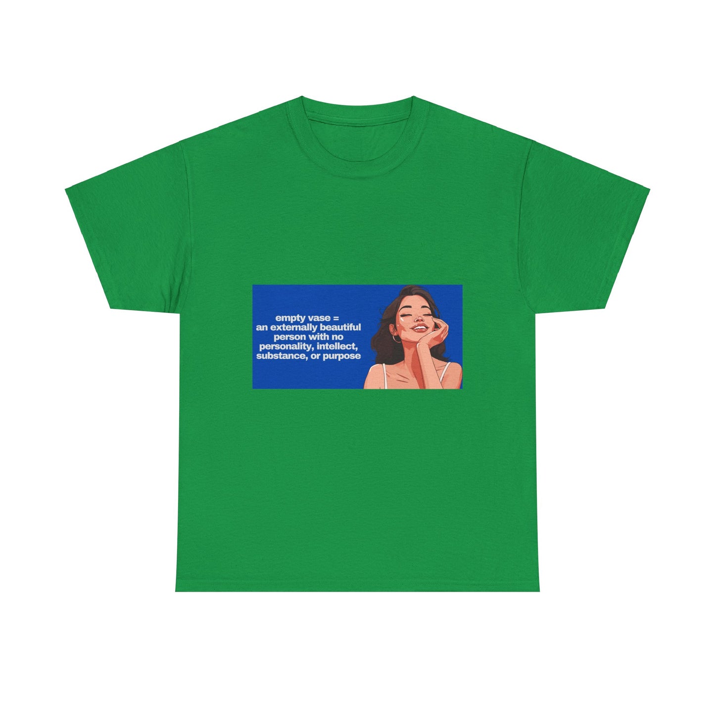 Gravitee 100% Cotton Graphic Adult T-Shirt | EMPTY VASE