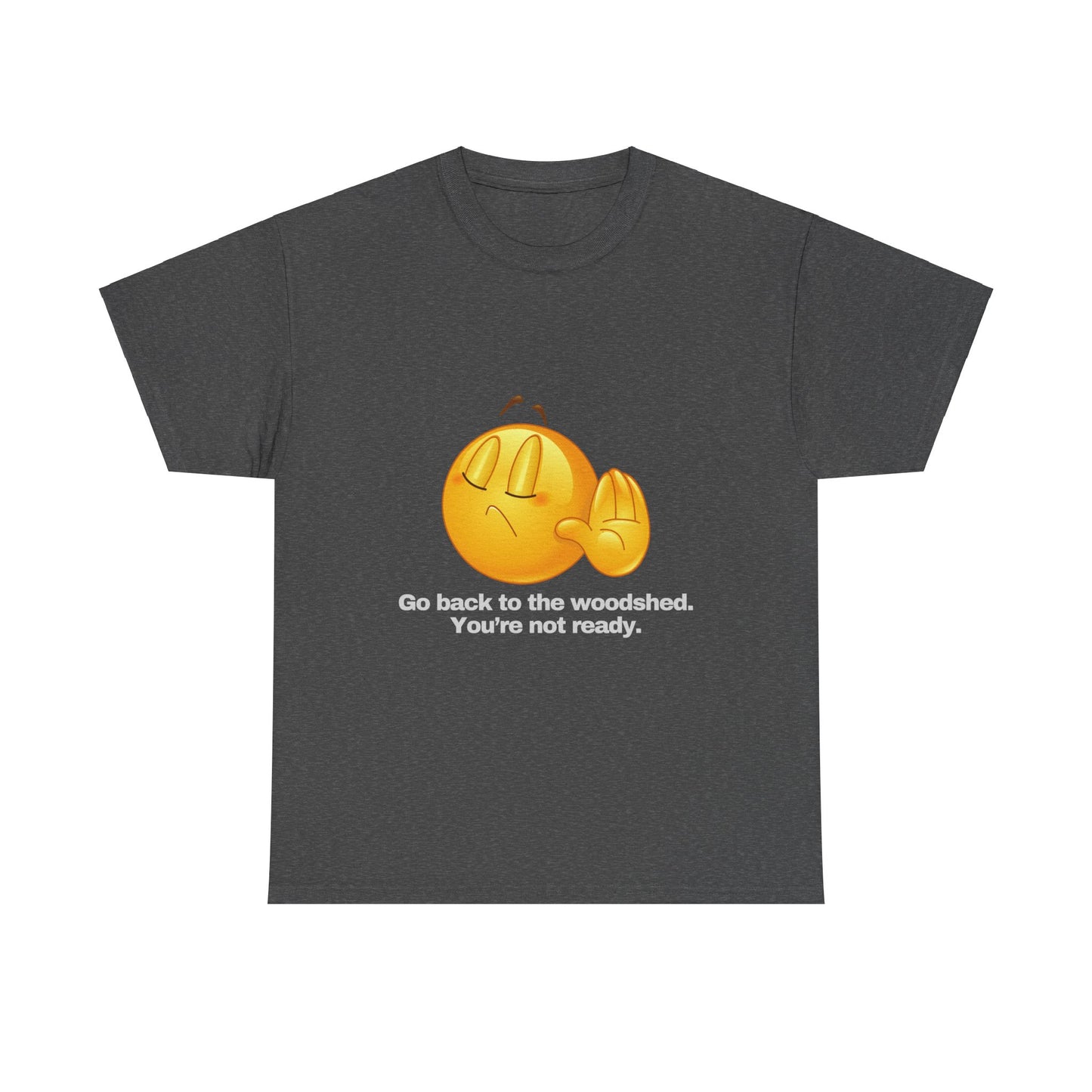 Gravitee 100% Cotton Graphic Adult T-Shirt | GO BACK TO THE WOODSHED