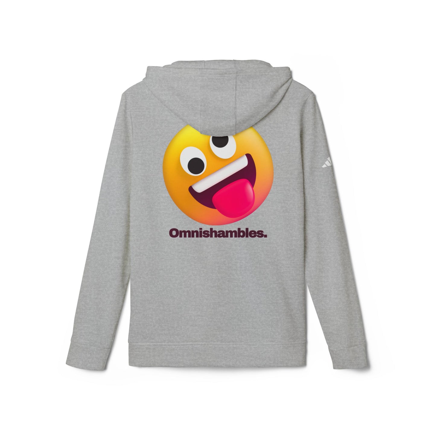 adidas® Personalized Unisex Fleece Hoodie by Gravitee | OMNISHAMBLES