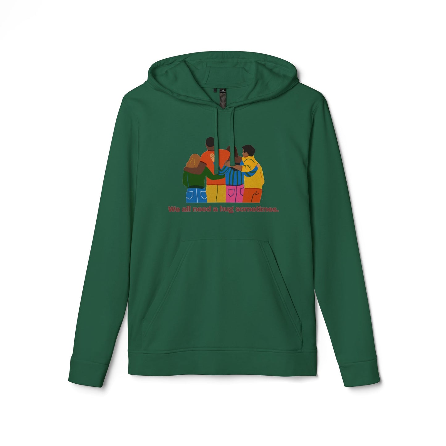 adidas® Personalized Unisex Fleece Hoodie by Gravitee | HUG IT OUT