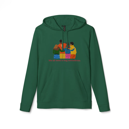 adidas® Personalized Unisex Fleece Hoodie by Gravitee | HUG IT OUT